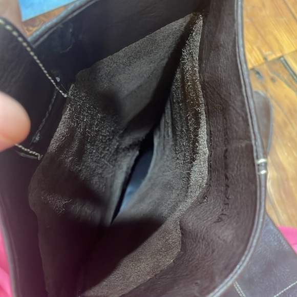 BCBG Maxazria Western Style Brown Leather Boots size 8 - Picture 7 of 12